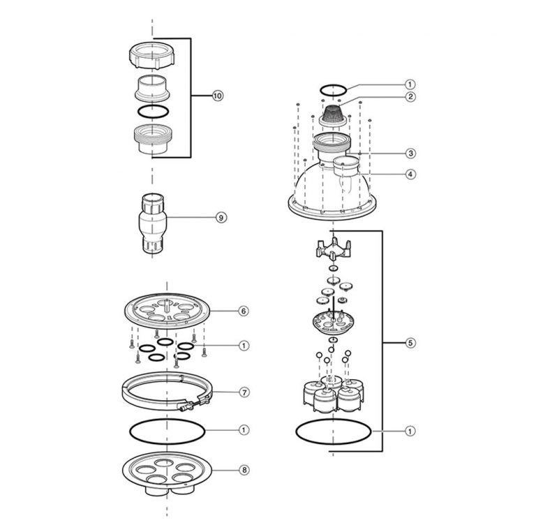 Caretaker Zodiac In-Floor Water Valve Parts – Just Pools and Spas