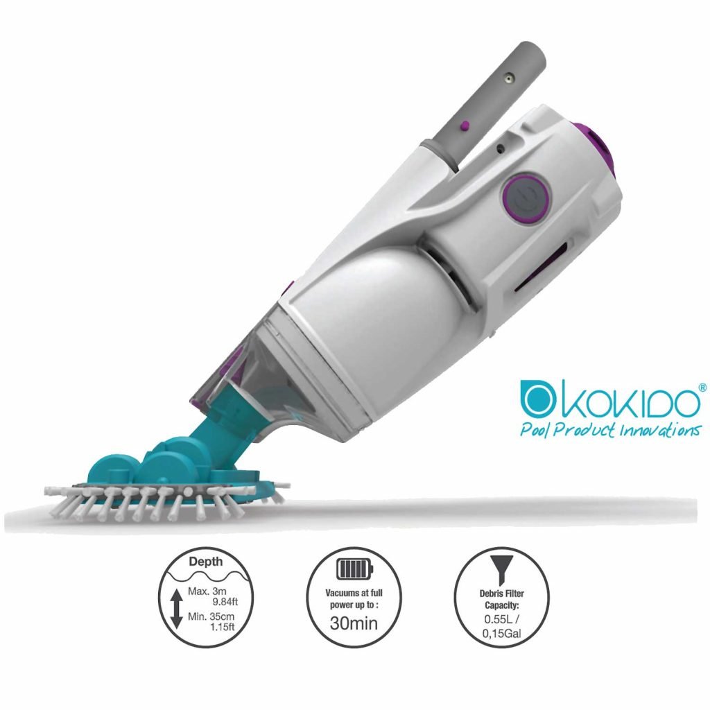 Battery Powered Hand Vacuum Cleaner Kokido TELSA Model 05 and TELSA