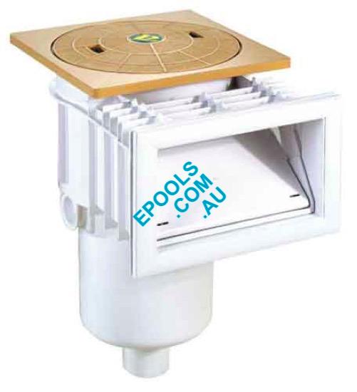 Poolrite Skimmer Box Fibreglass Without Maindrain Port Just Pools and