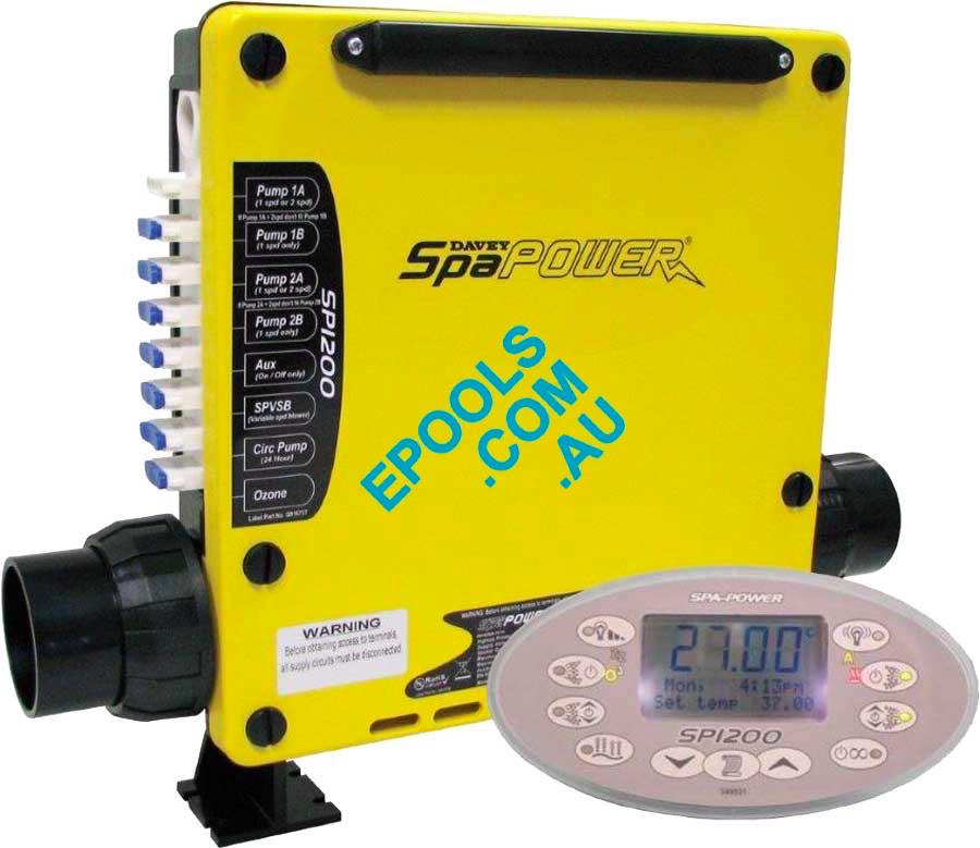 Davey SpaQuip 1200 1000 Controller 3.5 Kilowatt heater Just Pools