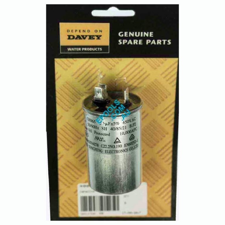 Davey Monarch Typhoon Swimming Pool Pump Capacitor 12mfd Just Pools