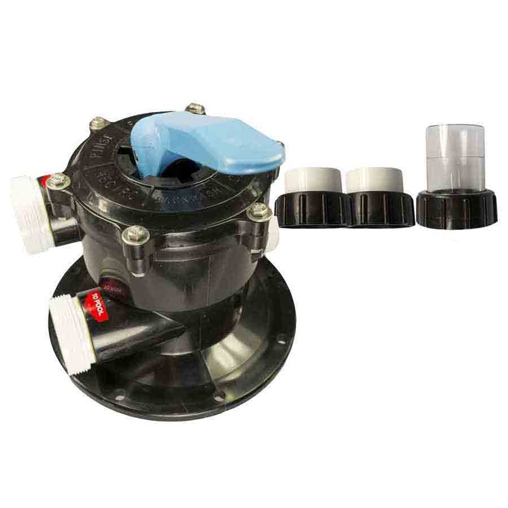 Pool Quip Sand Filter 40mm Multi Port Valve Just Pools and Spas
