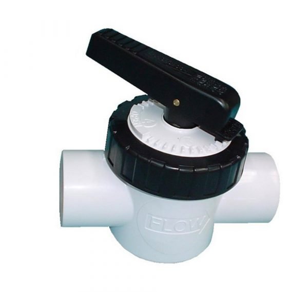 thumbnail image 2 of Genuine Waterco 40mm 2-Way Pool Spa Valve - New PVC Valve For Plumbing 2 of 11
