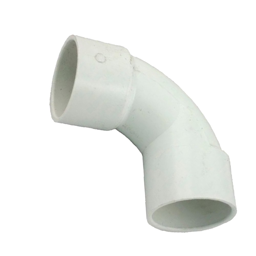 Sweep Elbow 40mm 90 Degree PVC Pressure Fitting White Just Pools and Spas