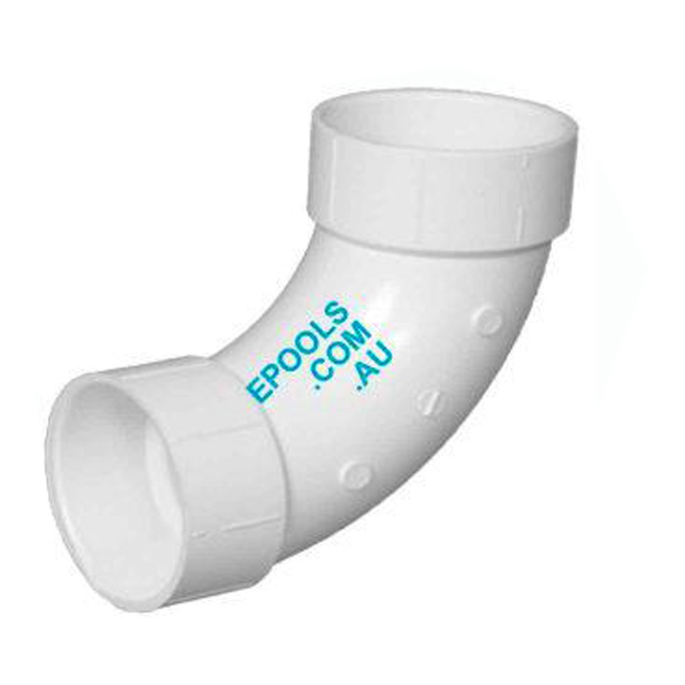 Sweep Elbow 50mm 90 Degree Pressure Fitting Just Pools and Spas