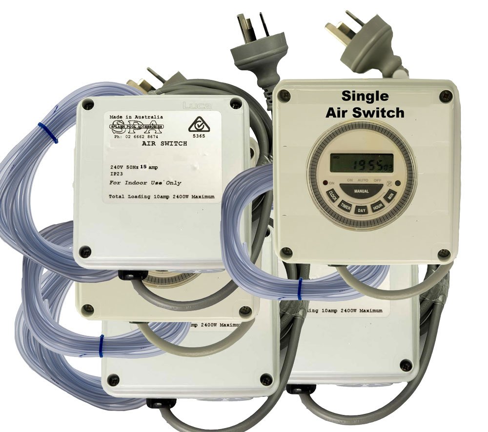 Pool Spa Air Switch’s 15amp , 10amp Just Pools and Spas