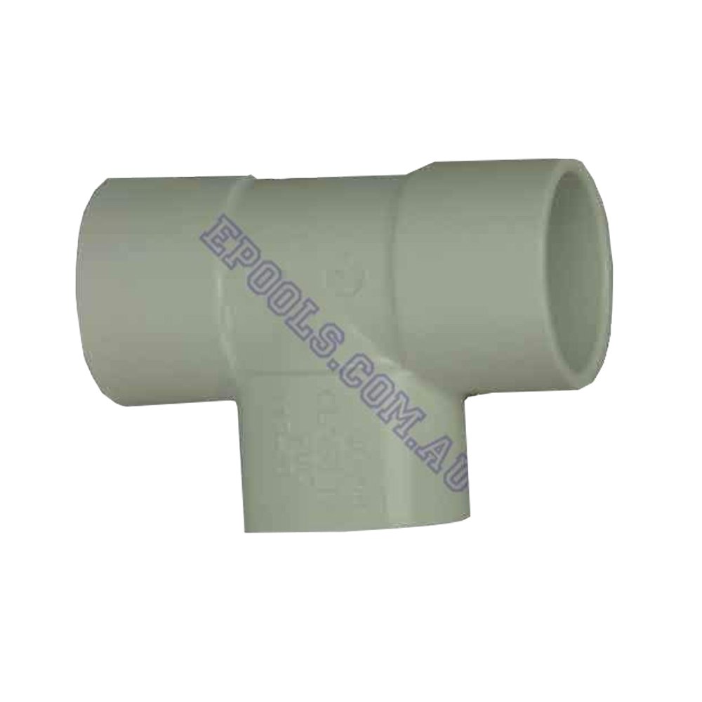 Tee 40mm PVC Pressure Pipe Fitting Just Pools and Spas