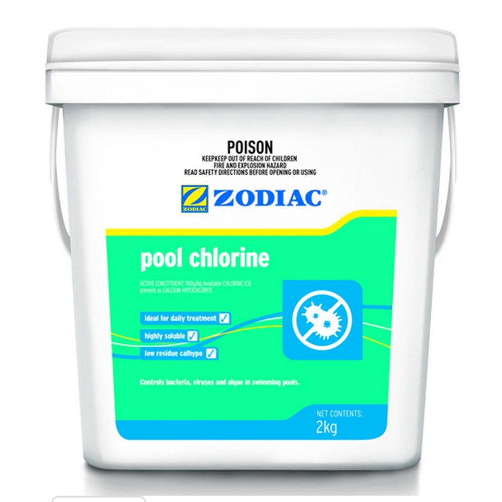 Zodiac Swimming Pool Calcium Chlorine Dry 2kg Just Pools and Spas
