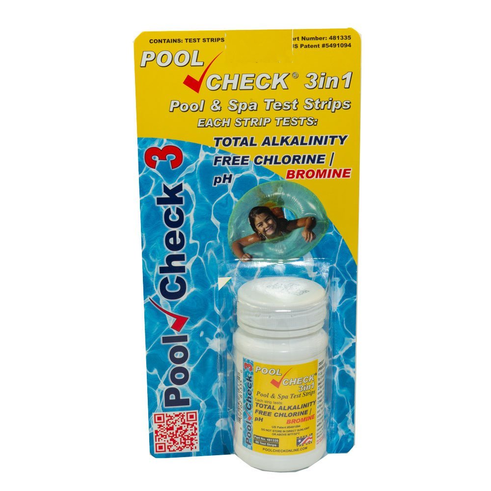 Test Strips Spa Check 3 in 1 Tests Just Pools and Spas