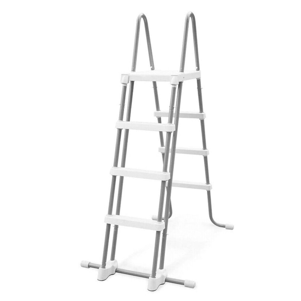 Intex 28067E Steel Frame Above Ground Swimming Pool Ladder 52″ Just