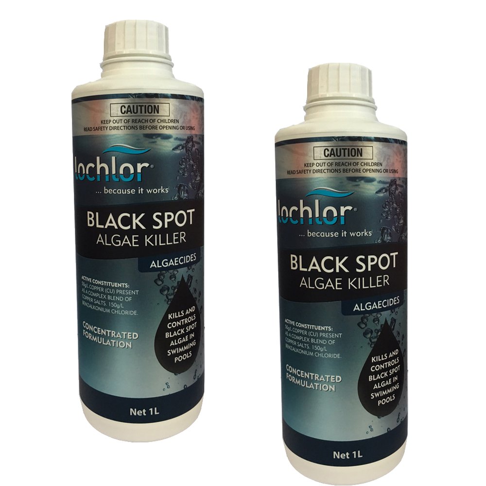 LoChlor 50g per Lt Copper Swimming Pool Black Spot Algae Killer 1Ltr Just Pools and Spas
