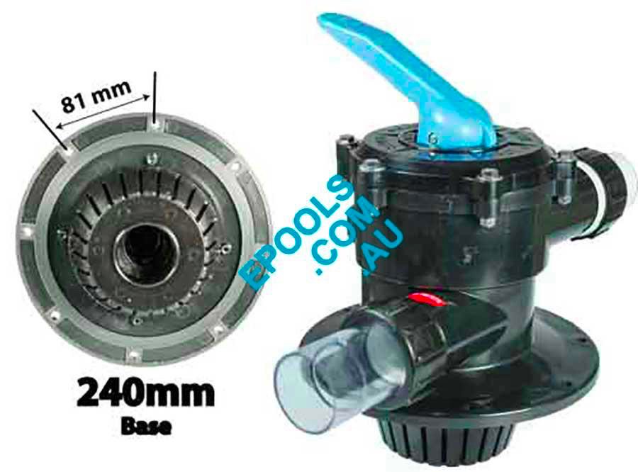 Stroud Filter Sand 40MM Para Flanged Multi Port Valve Bolt Mount Just