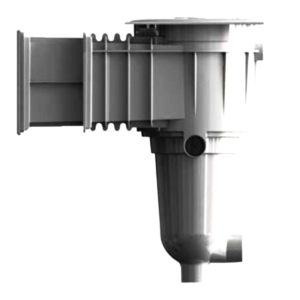 AstralPool FibreGlass Skimmer Box Extended Throat Grey Just Pools and Spas