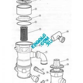 Caretaker by Zodiac In Floor Cleaner Parts – Just Pools & Spas
