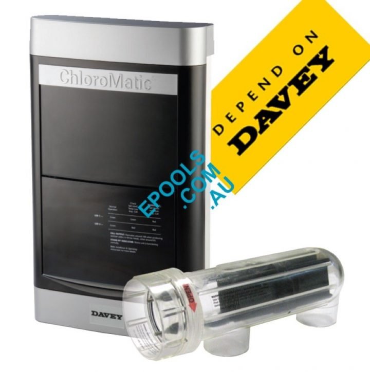 Davey Self Cleaning Salt Chlorinator With Digital Timer MCS24C Just