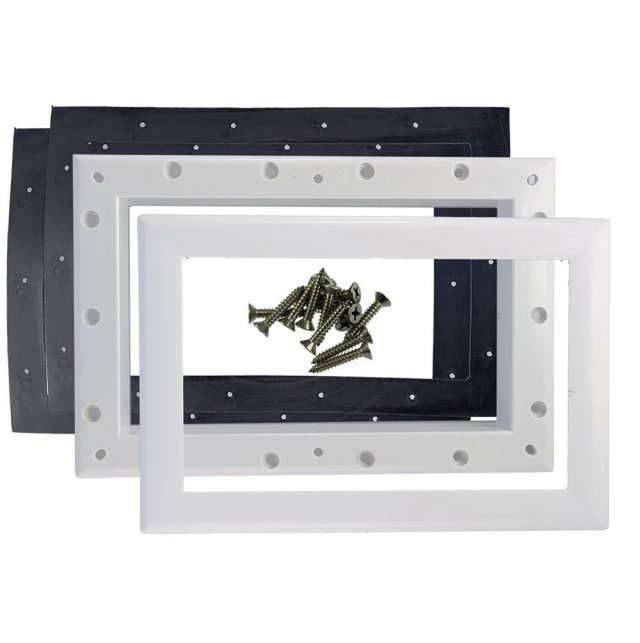 Skimmer Box Escutcheon Plates & Gaskets Just Pools and Spas