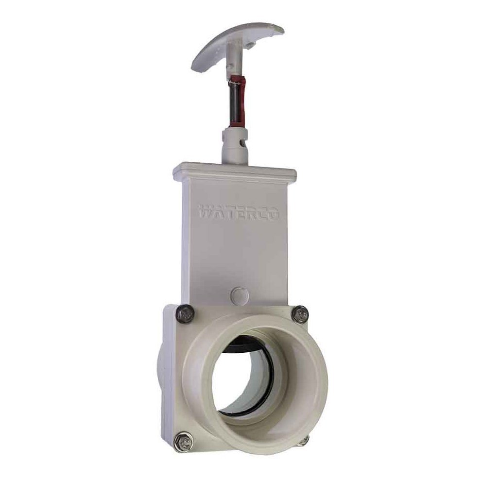 PVC Push Pull Slide Valves Socket For PVC Pressure Pipe 40mm 50mm 90mm